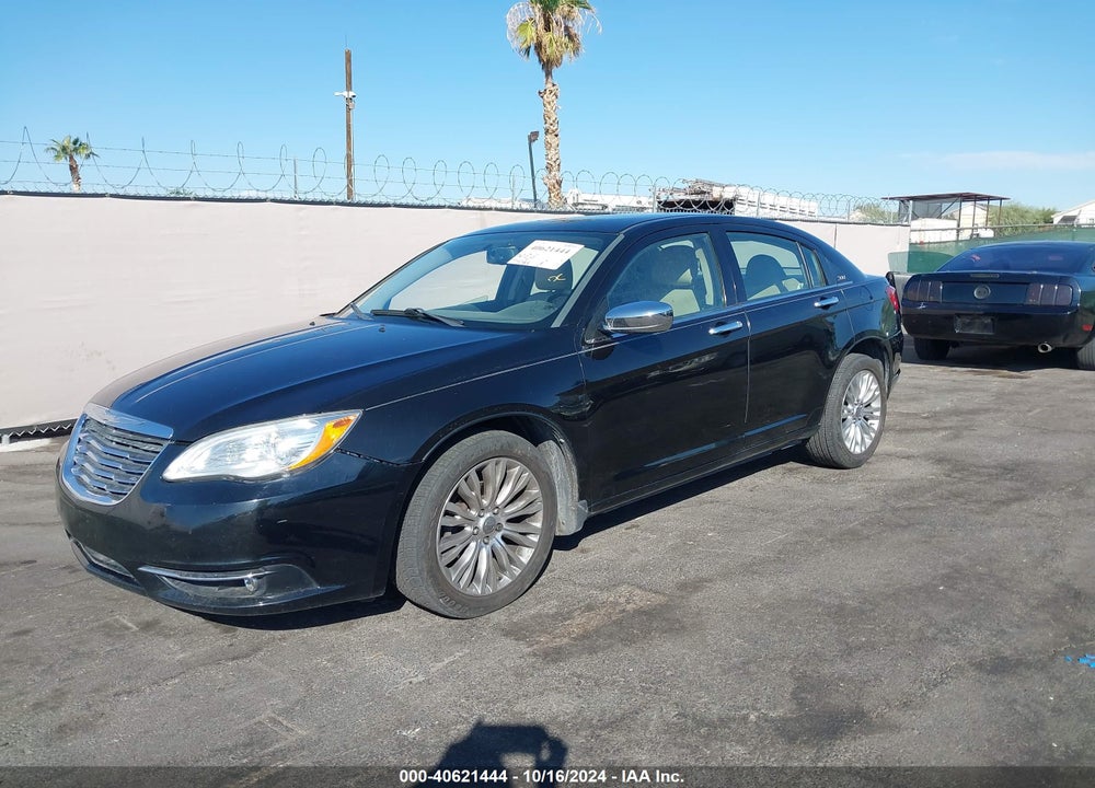 2012 CHRYSLER 200 LIMITED VIN: 1C3CCBCGXCN118190