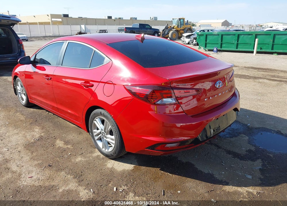 2019 HYUNDAI ELANTRA VALUE EDITION VIN: KMHD84LF6KU850188