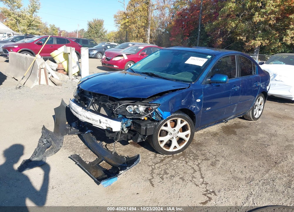 2008 MAZDA 3 S GRAND TOURING VIN: JM1BK324181860225