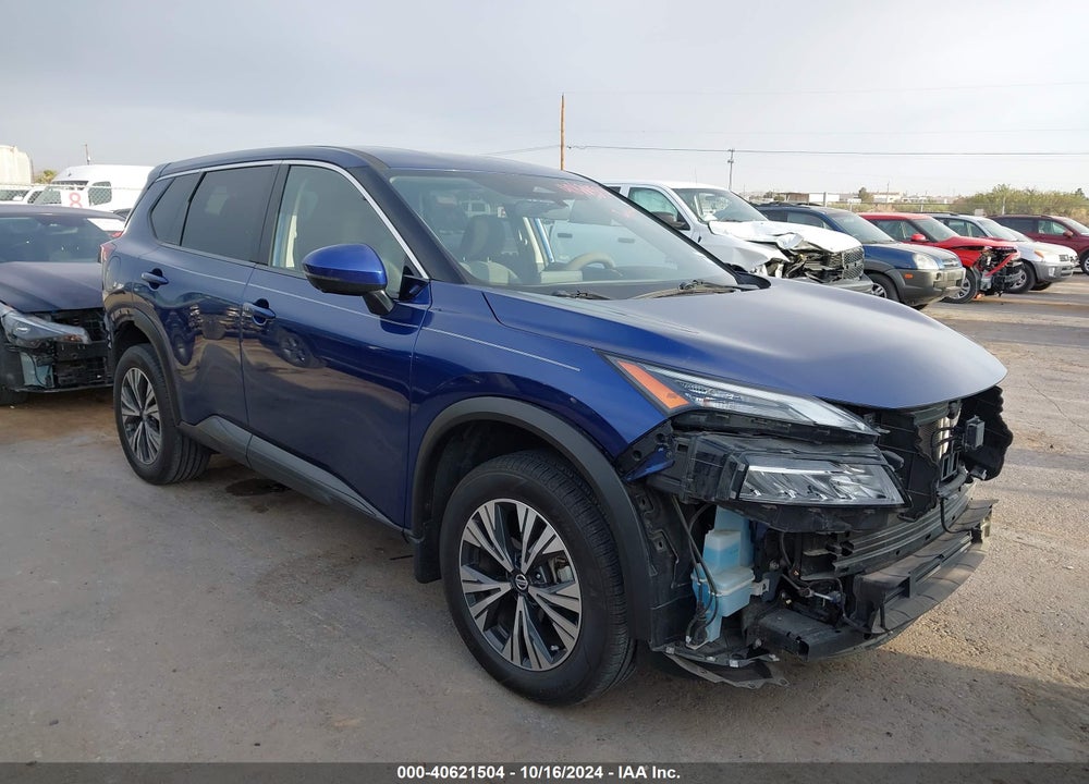 2021 NISSAN ROGUE SV FWD VIN: JN8AT3BA0MW001482