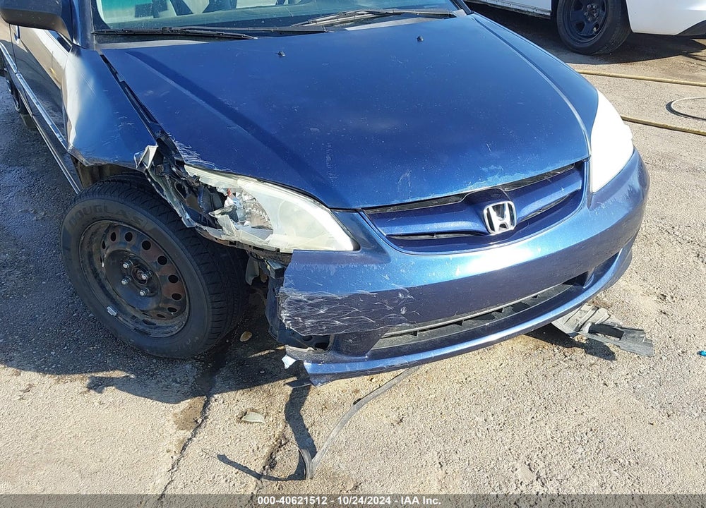 2004 HONDA CIVIC LX VIN: 2HGES16534H525565