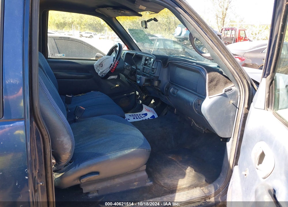 1998 GMC SIERRA 1500 SL WIDESIDE VIN: 1GTEC19W4WE520210