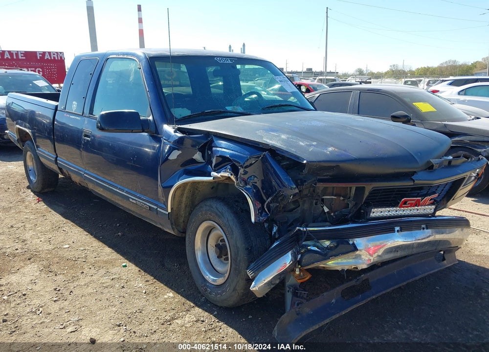 1998 GMC SIERRA 1500 SL WIDESIDE VIN: 1GTEC19W4WE520210