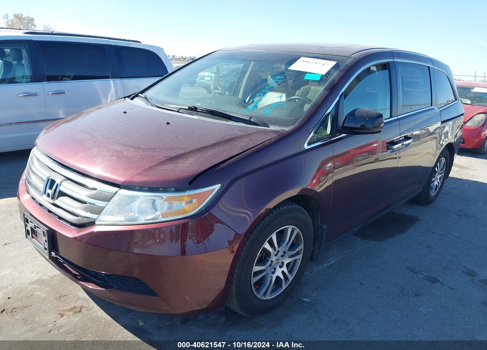 2011 HONDA ODYSSEY EX-L VIN: 5FNRL5H66BB065380
