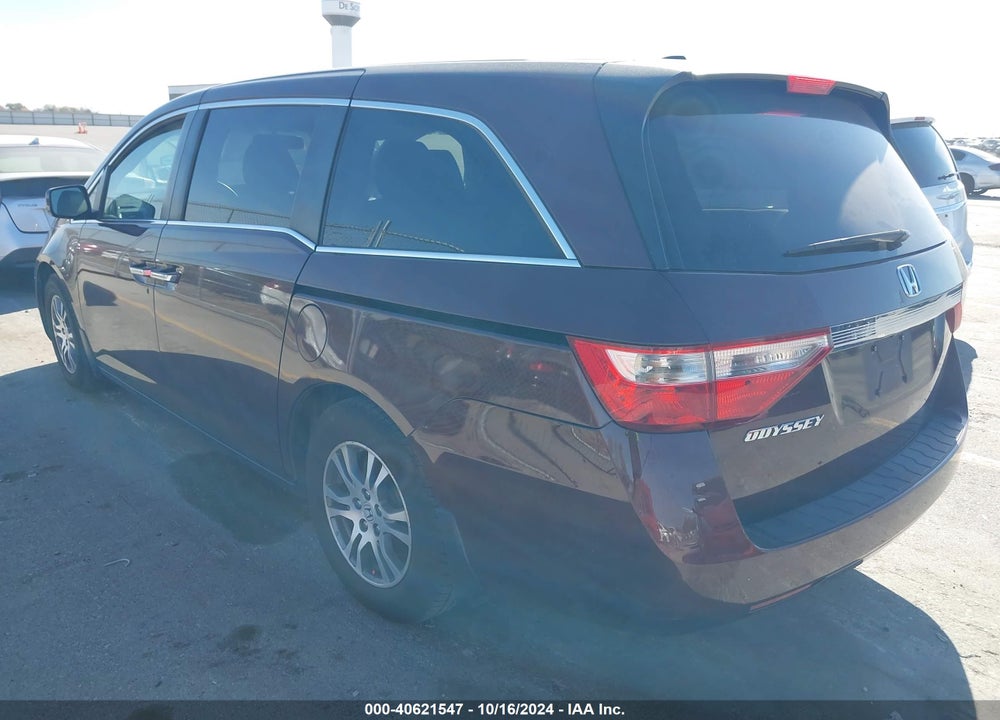 2011 HONDA ODYSSEY EX-L VIN: 5FNRL5H66BB065380