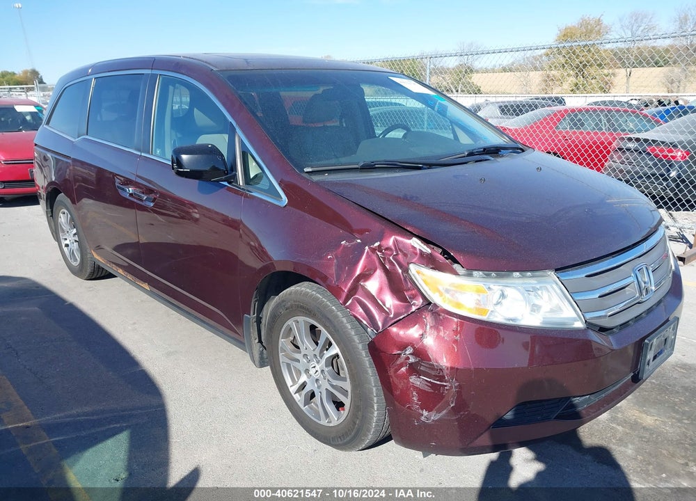 2011 HONDA ODYSSEY EX-L VIN: 5FNRL5H66BB065380