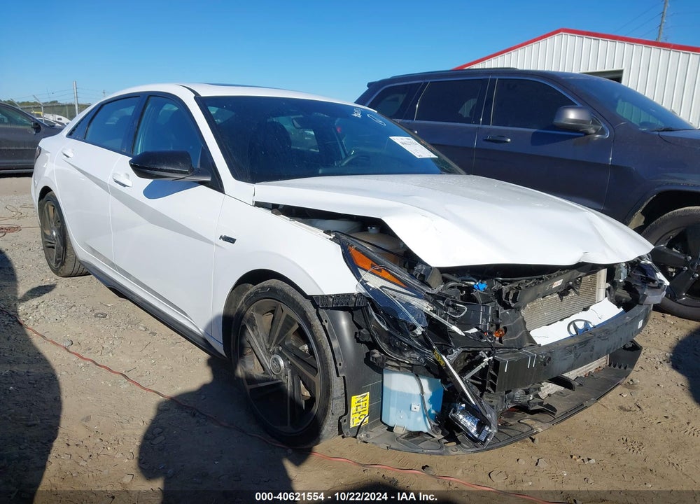 2022 HYUNDAI ELANTRA N LINE VIN: KMHLR4AF3NU327100