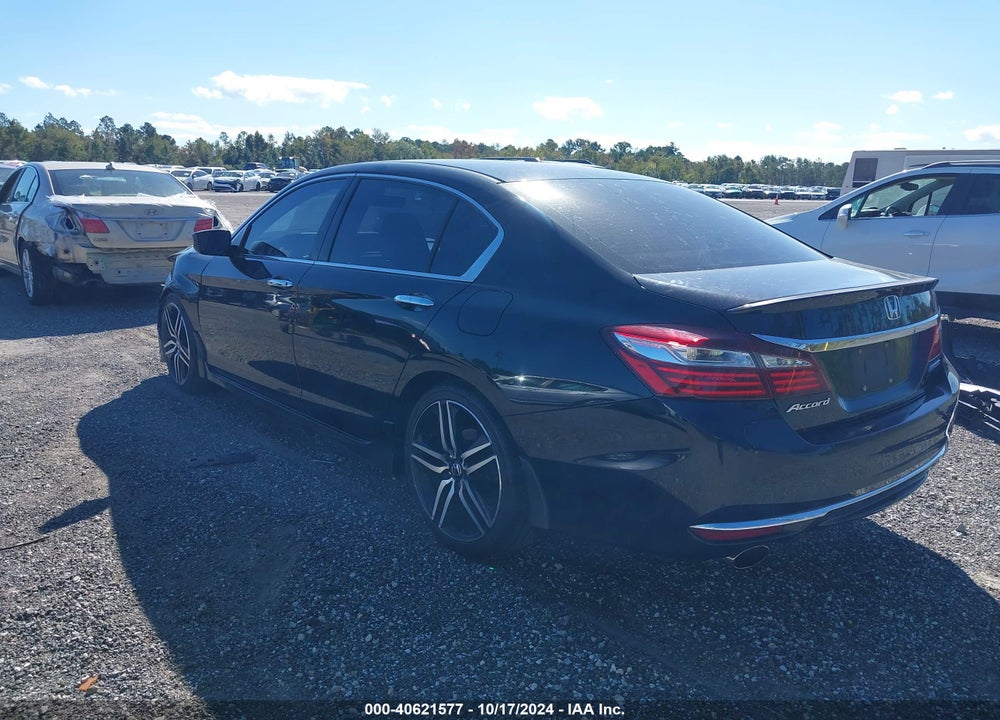 2016 HONDA ACCORD SPORT VIN: 1HGCR2F54GA148353