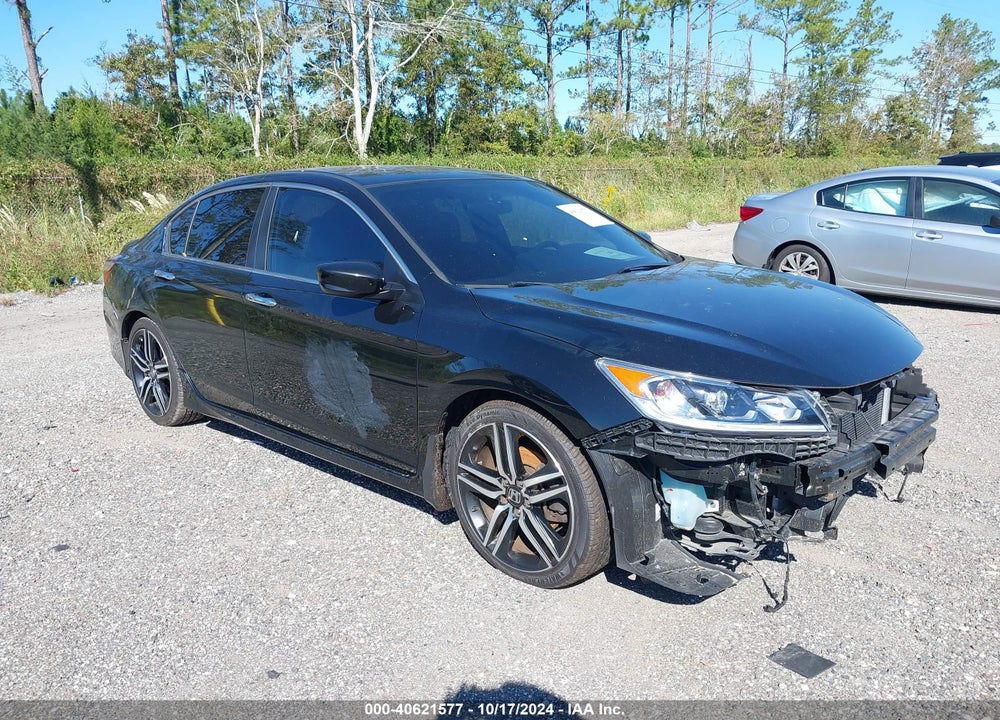 2016 HONDA ACCORD SPORT VIN: 1HGCR2F54GA148353