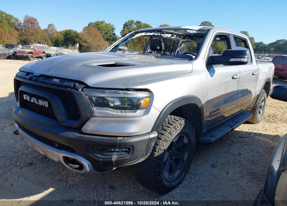 2022 RAM 1500 REBEL 4X4 5'7 BOX VIN: 1C6SRFLM6NN230322
