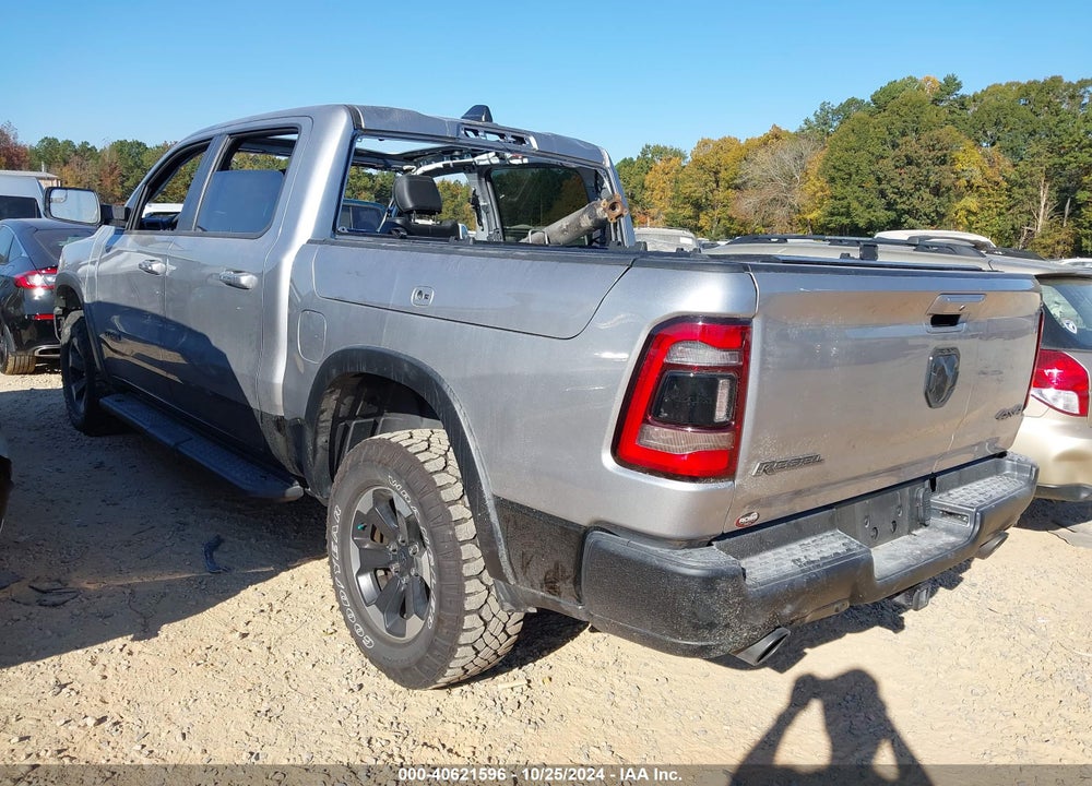 2022 RAM 1500 REBEL 4X4 5'7 BOX VIN: 1C6SRFLM6NN230322