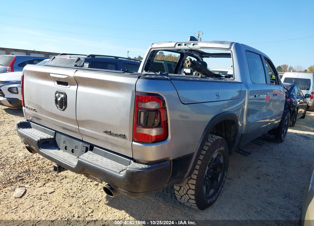 2022 RAM 1500 REBEL 4X4 5'7 BOX VIN: 1C6SRFLM6NN230322