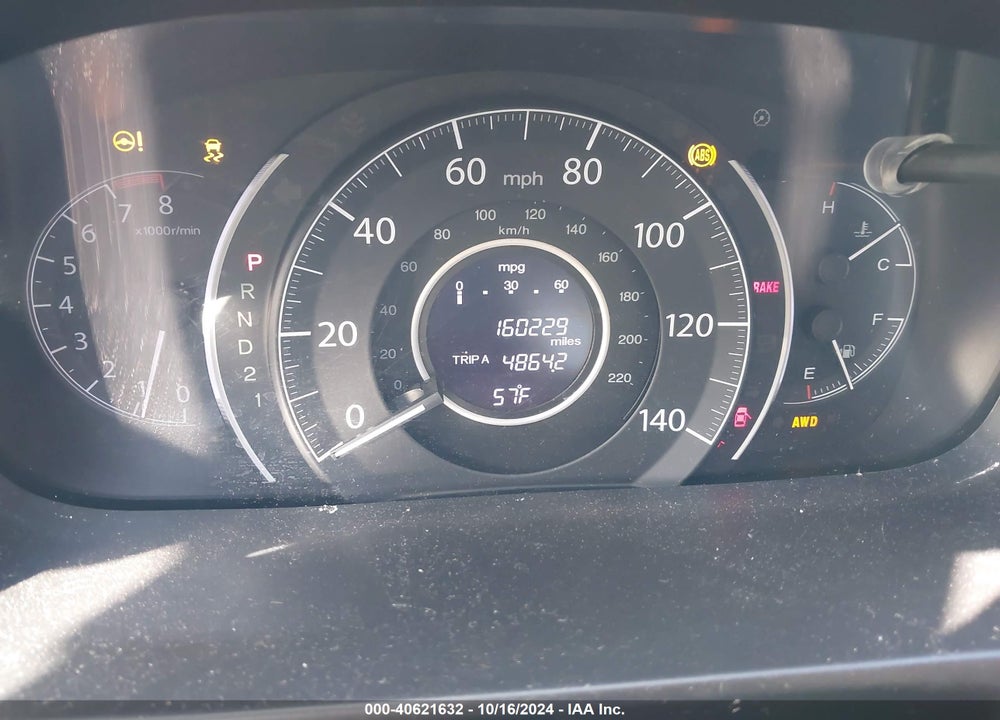 2013 HONDA CR-V EX-L VIN: 2HKRM4H79DH669641
