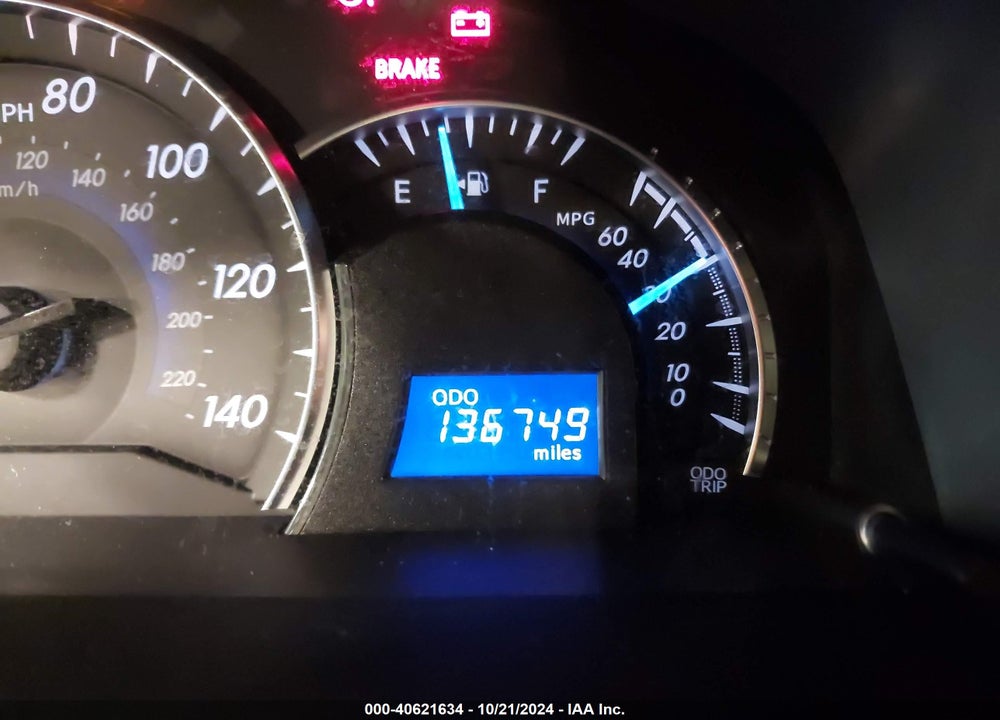 2012 TOYOTA CAMRY XLE VIN: 4T4BF1FK2CR240669