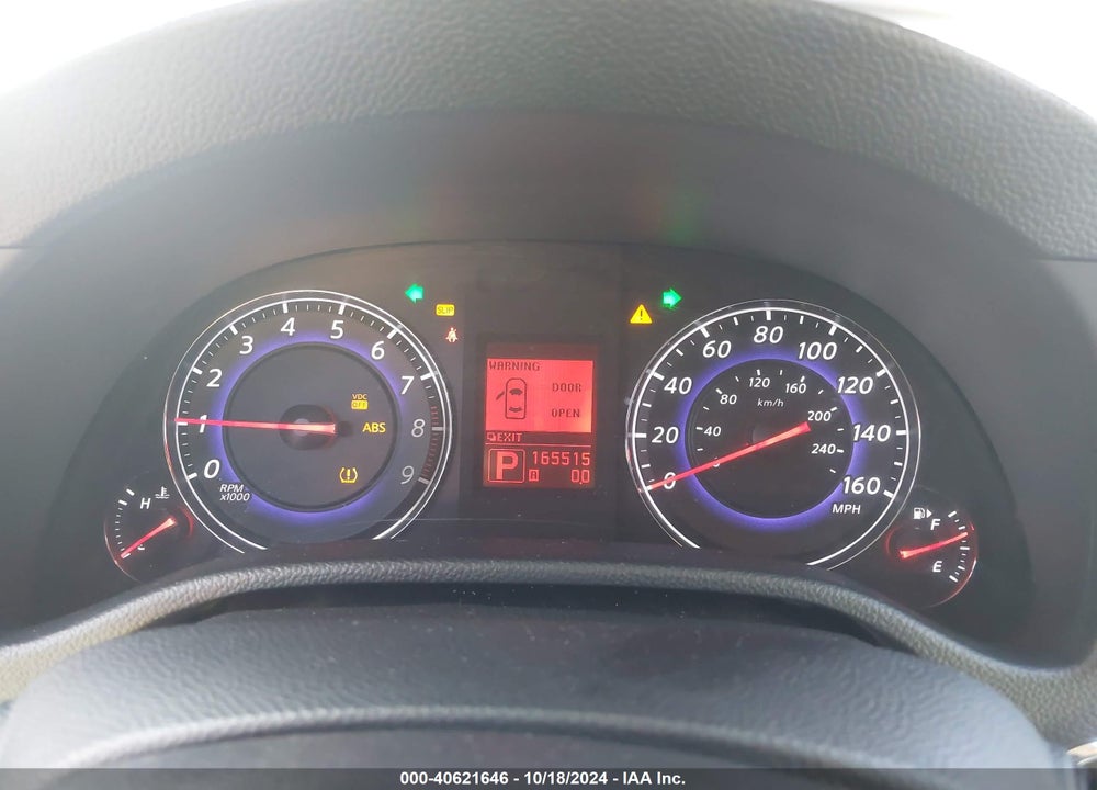 2007 INFINITI G35 JOURNEY VIN: JNKBV61E07M722142