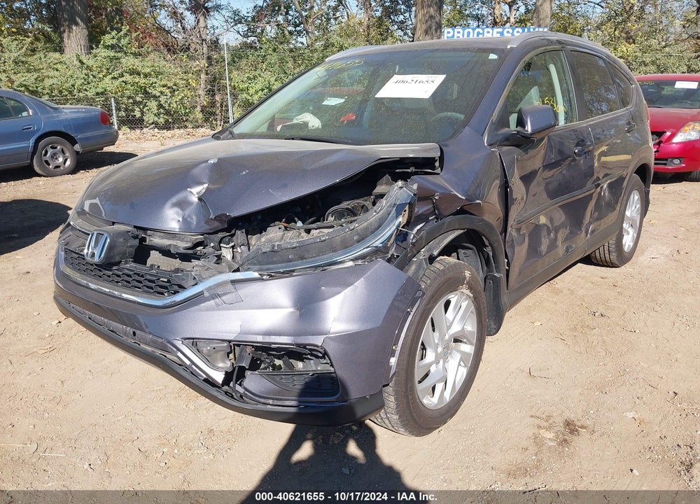 2016 HONDA CR-V EX-L VIN: 5J6RM4H71GL035850