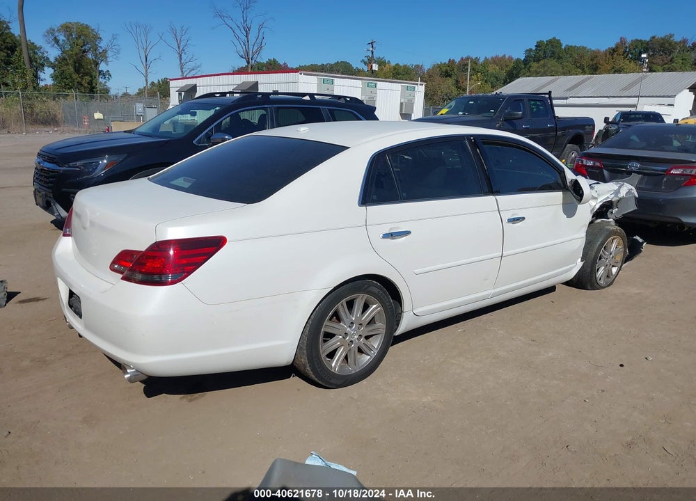 2010 TOYOTA AVALON LIMITED VIN: 4T1BK3DB9AU358297