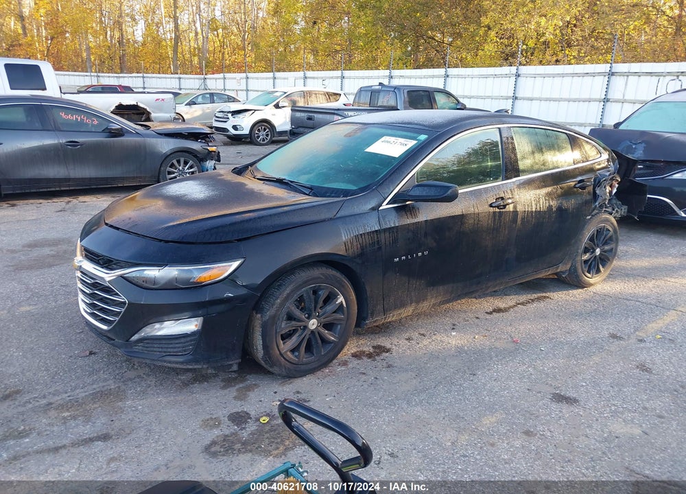 2020 CHEVROLET MALIBU FWD LT VIN: 1G1ZD5ST7LF041946