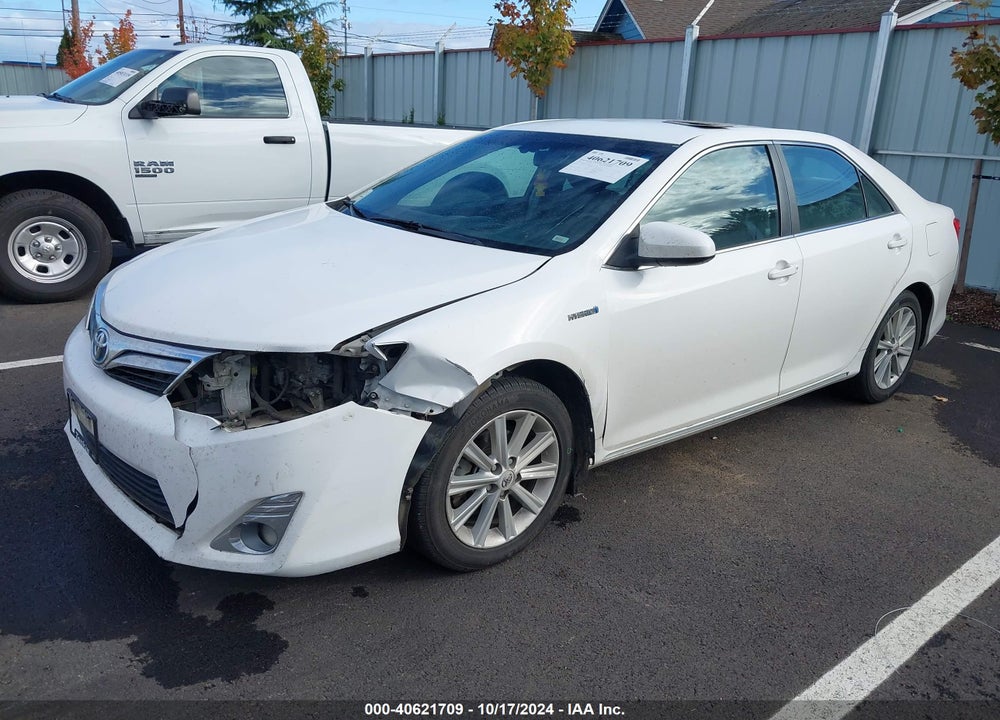 2012 TOYOTA CAMRY HYBRID XLE VIN: 4T1BD1FK0CU030653