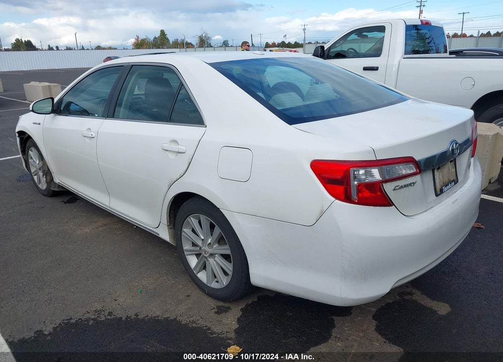 2012 TOYOTA CAMRY HYBRID XLE VIN: 4T1BD1FK0CU030653