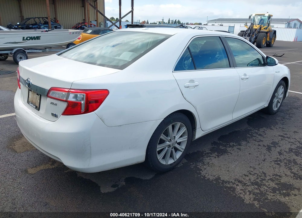 2012 TOYOTA CAMRY HYBRID XLE VIN: 4T1BD1FK0CU030653