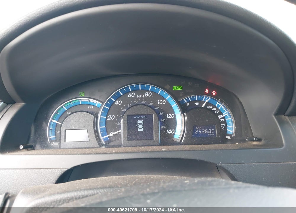 2012 TOYOTA CAMRY HYBRID XLE VIN: 4T1BD1FK0CU030653