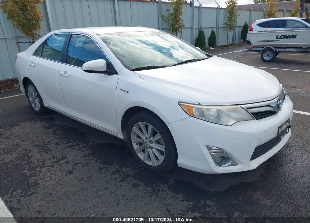 2012 TOYOTA CAMRY HYBRID XLE VIN: 4T1BD1FK0CU030653