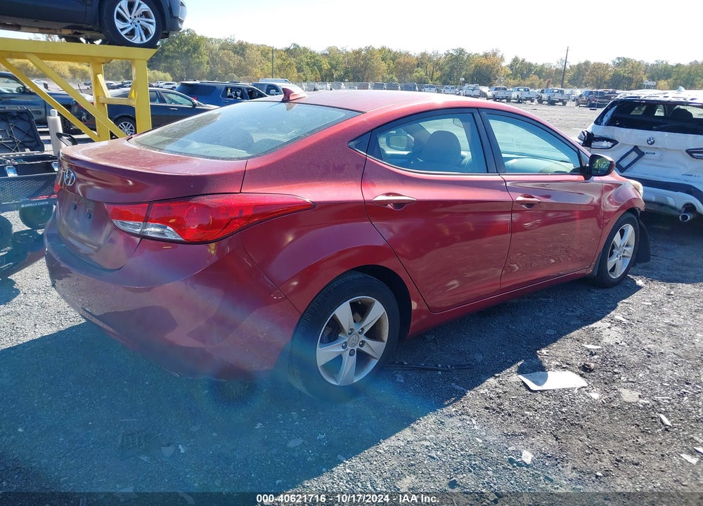 2013 HYUNDAI ELANTRA GLS VIN: 5NPDH4AEXDH326196