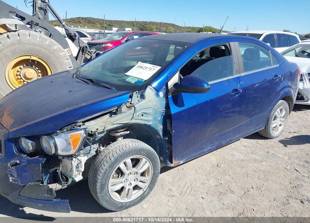 2013 CHEVROLET SONIC LT AUTO VIN: 1G1JC5SBXD4152625