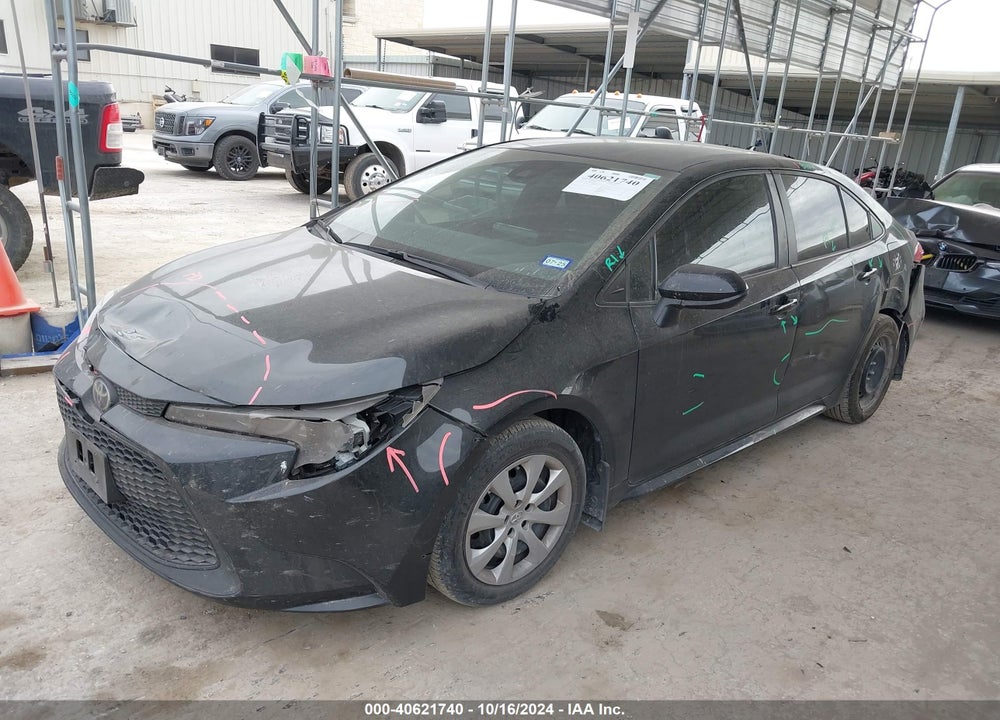 2022 TOYOTA COROLLA LE VIN: 5YFEPMAE2NP345854