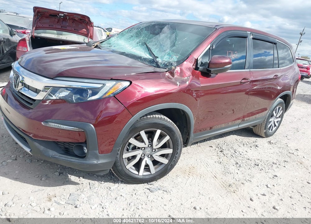 2021 HONDA PILOT AWD EX-L VIN: 5FNYF6H55MB079161