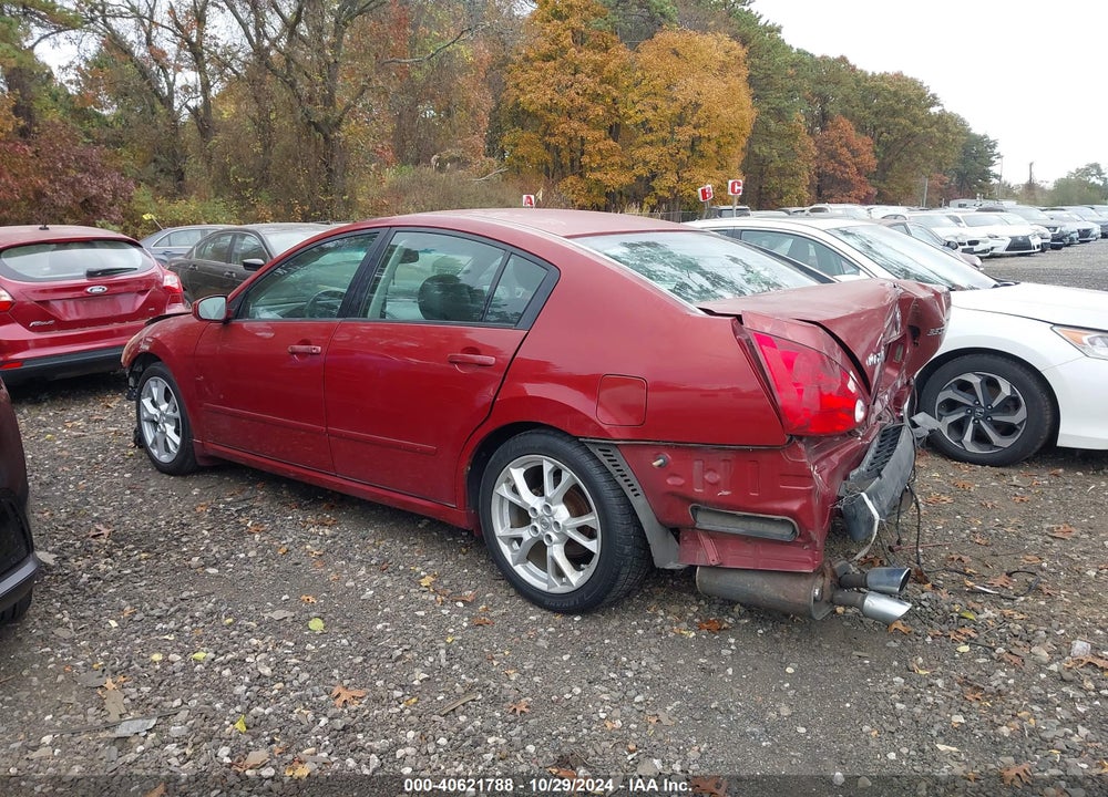 2007 NISSAN MAXIMA 3.5 SL VIN: 1N4BA41E67C819732