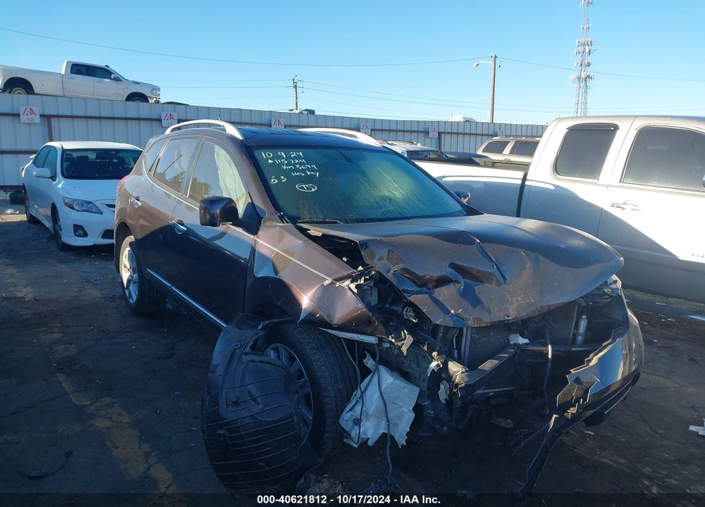 2012 NISSAN ROGUE SV W/SL PKG VIN: JN8AS5MT4CW283699