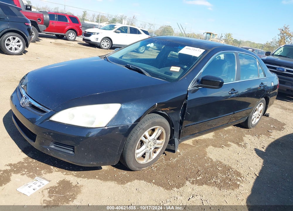 2007 HONDA ACCORD 2.4 EX VIN: 1HGCM56817A162771
