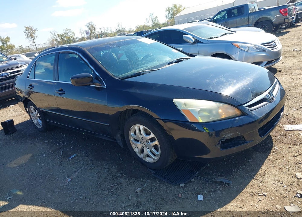 2007 HONDA ACCORD 2.4 EX VIN: 1HGCM56817A162771