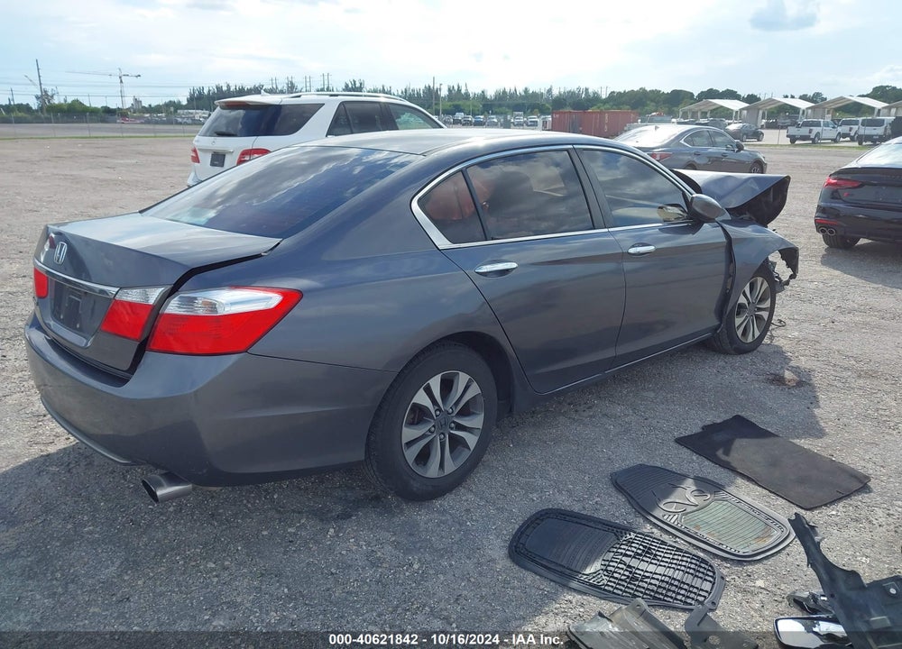 2013 HONDA ACCORD LX VIN: 1HGCR2F30DA129292