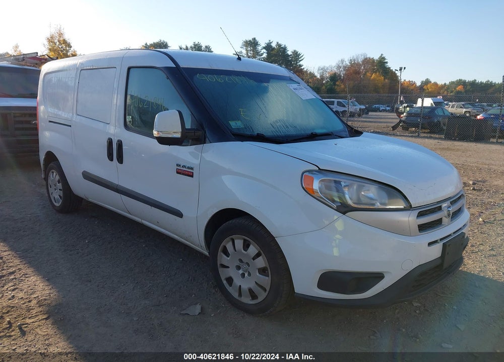 2015 RAM PROMASTER CITY TRADESMAN SLT VIN: ZFBERFBT8F6966661