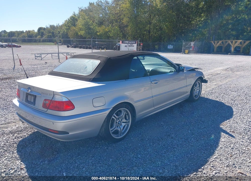 2004 BMW 330CI VIN: WBABW53474PL45894