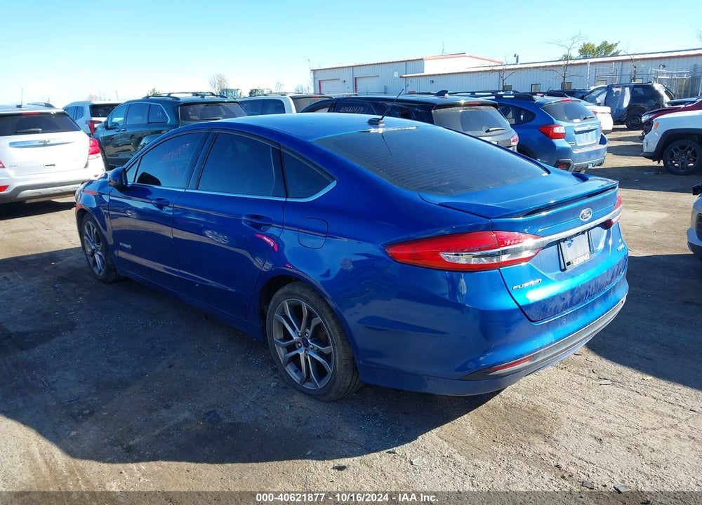 2017 FORD FUSION HYBRID VIN: 3FA6P0LU9HR100085