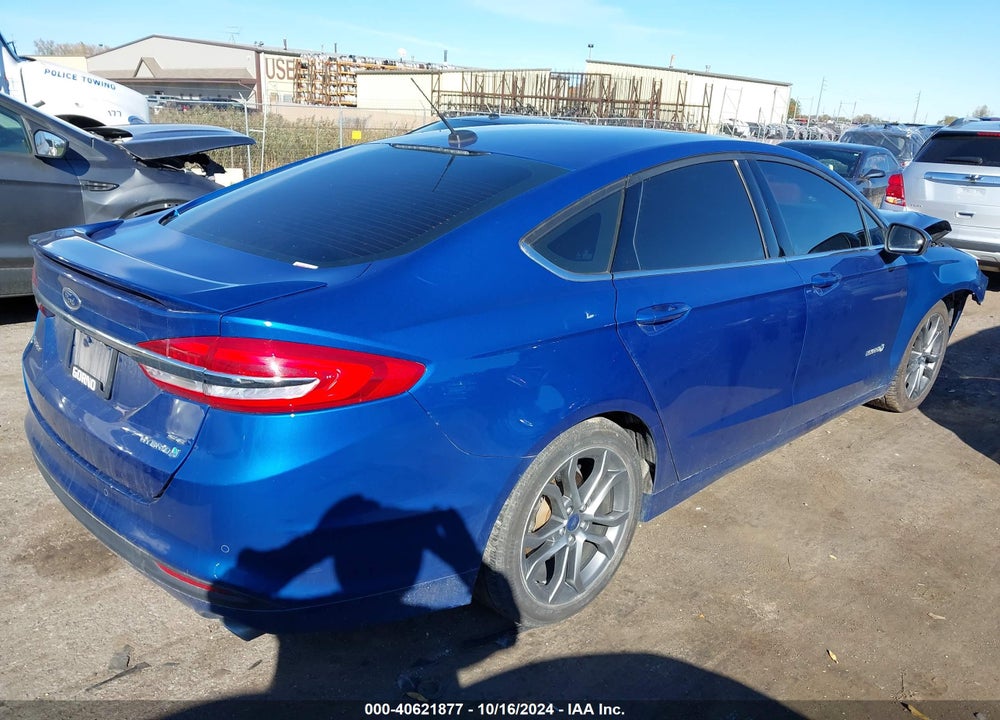 2017 FORD FUSION HYBRID VIN: 3FA6P0LU9HR100085