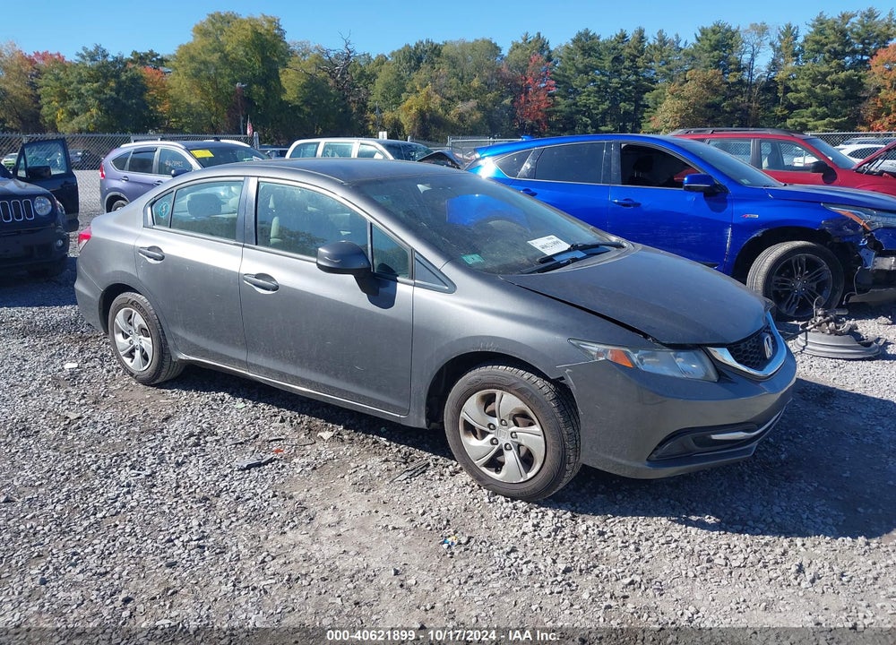 2013 HONDA CIVIC LX VIN: 2HGFB2F54DH534687