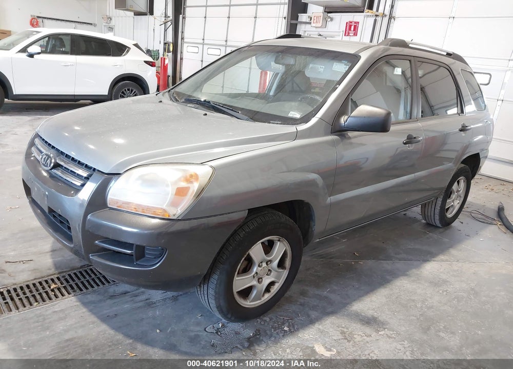 2007 KIA SPORTAGE LX VIN: KNDJF724577449428