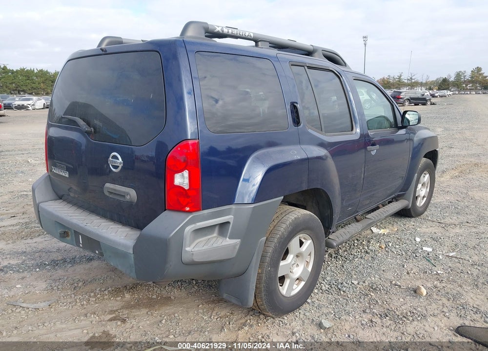 2008 NISSAN XTERRA S VIN: 5N1AN08W48C514180