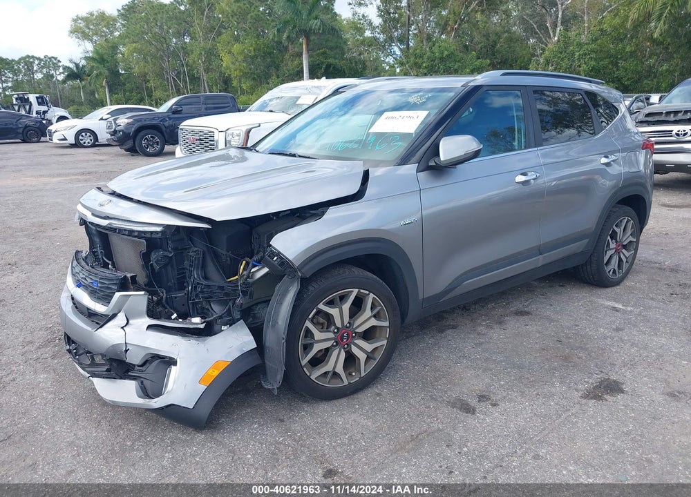 2021 KIA SELTOS SX TURBO VIN: KNDETCA24M7214050