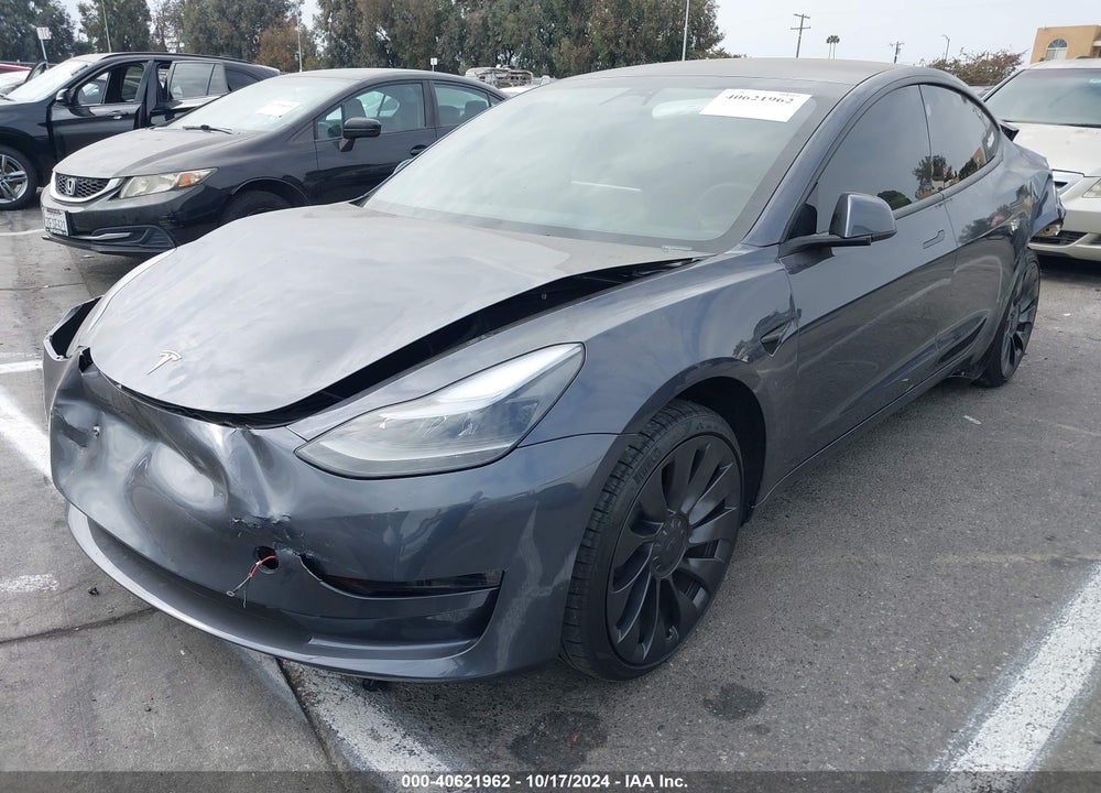 2023 TESLA MODEL 3 PERFORMANCE DUAL MOTOR ALL-WHEEL DRIVE VIN: 5YJ3E1EC2PF712755