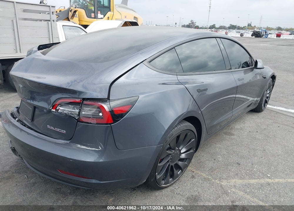 2023 TESLA MODEL 3 PERFORMANCE DUAL MOTOR ALL-WHEEL DRIVE VIN: 5YJ3E1EC2PF712755