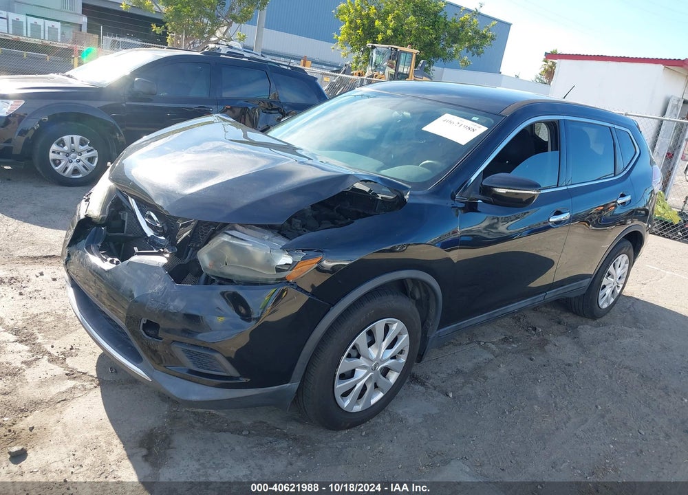 2014 NISSAN ROGUE S VIN: 5N1AT2MT3EC766706