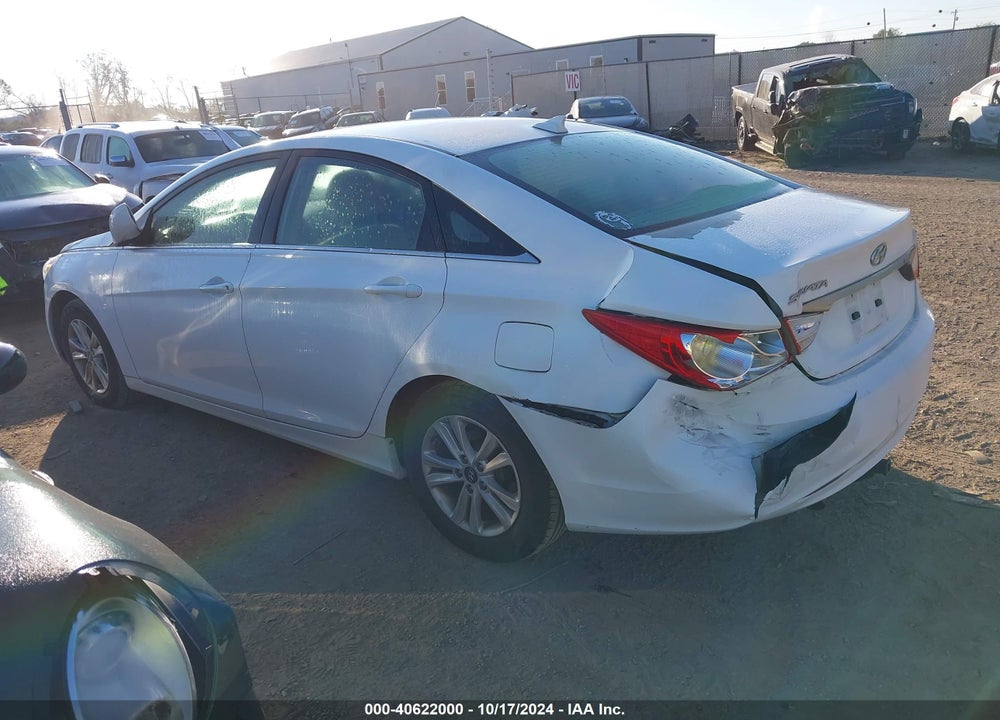 2013 HYUNDAI SONATA GLS VIN: 5NPEB4AC9DH604929