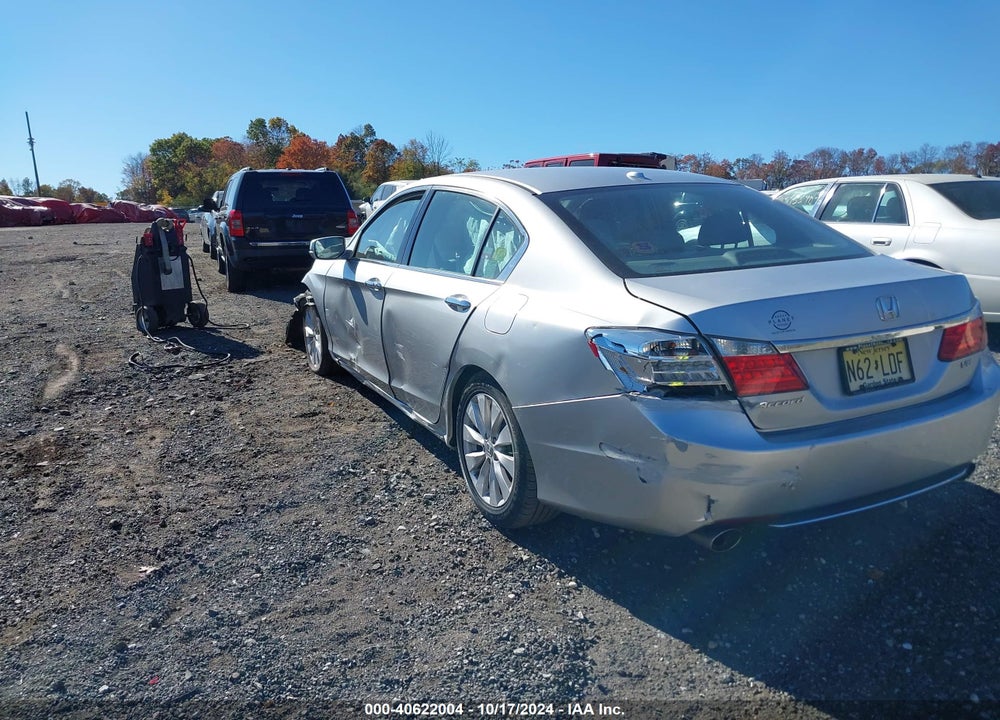 2014 HONDA ACCORD EX-L V-6 VIN: 1HGCR3F86EA003487