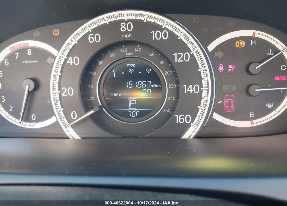 2014 HONDA ACCORD EX-L V-6 VIN: 1HGCR3F86EA003487